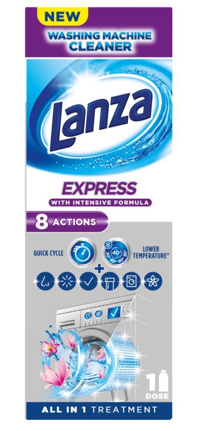 Lanza Tekutý čistič práčky Express 250 ml